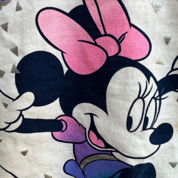 Jumping Bean 2T Minnie Mouse Throw Kindness Like Confetti Multicolor Girls Top - Picture 2 of 4